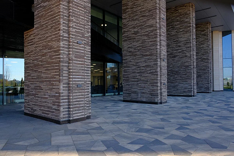 Объект из Кирпич ручной формовки Донские зори Бавария ригель